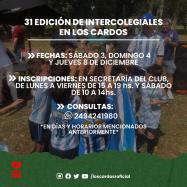 Se viene la 31Â° ediciÃ³n de los Intercolegiales de FÃºtbol