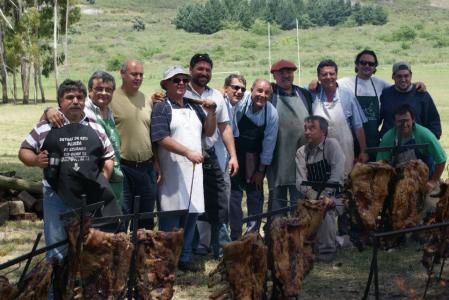 El domingo todos al asado de la familia