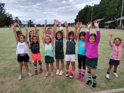 Las ms pequeas volvieron a entrenar